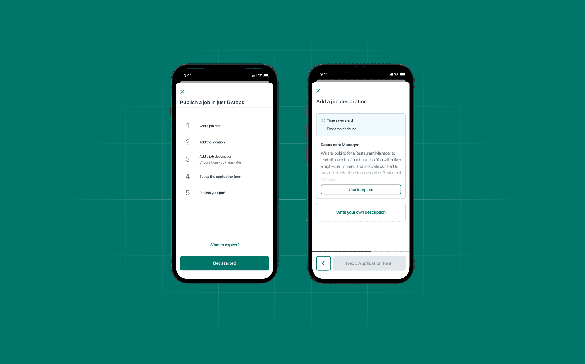 Workable screens